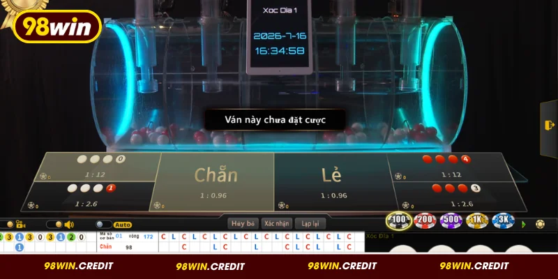 Hướng dẫn luật và cách chơi Xóc Đĩa 98Win
