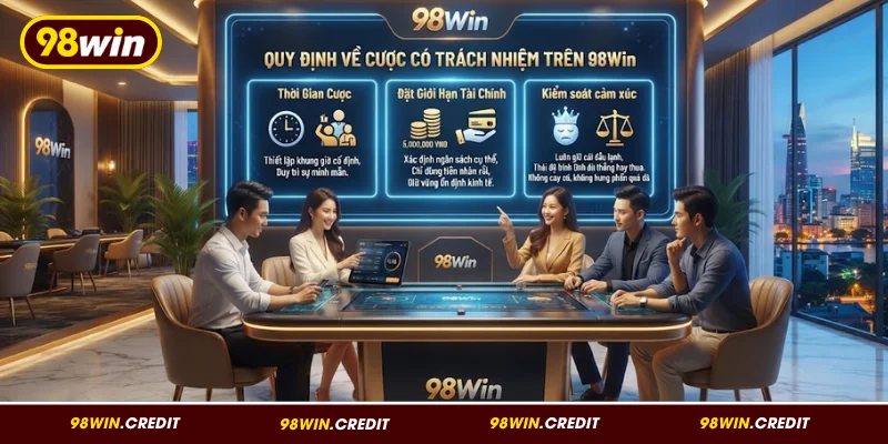 Quy định về cược có trách nhiệm trên 98Win